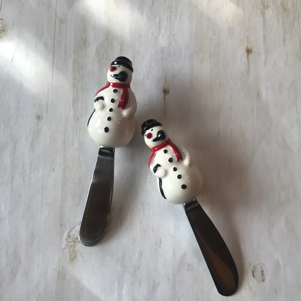 Williams Sonoma Snowman Spreader
